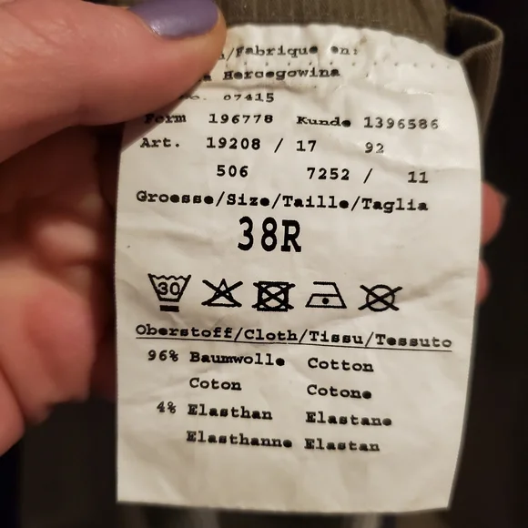 Bugatti Size 38R Sports Coat - Picture 12 of 12